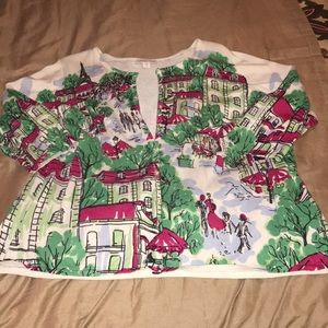 Coldwater Creek Streets of Paris sweater